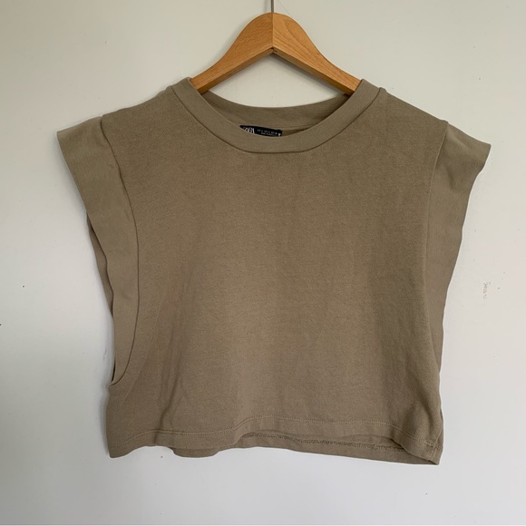ZARA MUSCLE TEE SHIRT - Picture 4 of 8